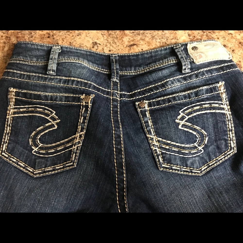 Silver Suki Jeans
